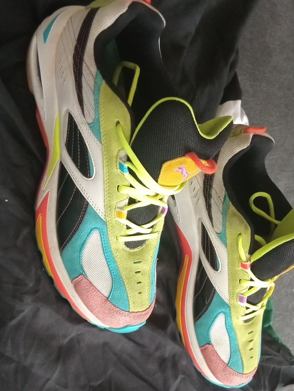 PUMA Cell Speed Mix sneakers, featuring bold, multicolored panels - Picture 5 of 7